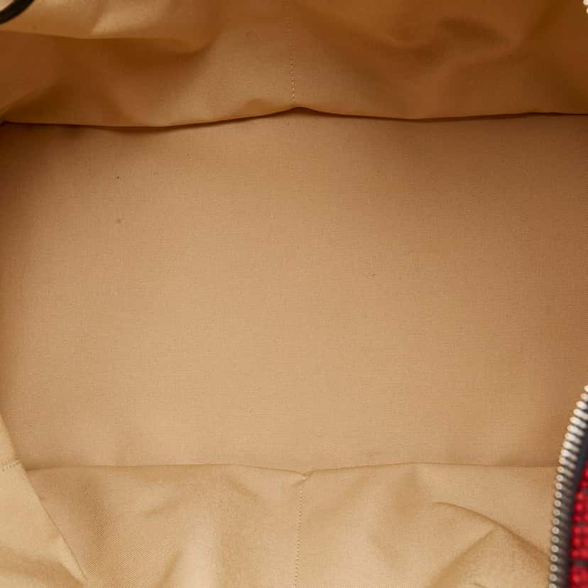 Louis Vuitton Grimaud Vail Blanket Red Wool Very good condition - Box View