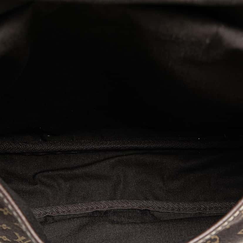 Louis Vuitton Monogram Mini Lin Saumur 30 Brown Canvas Good condition - Model View