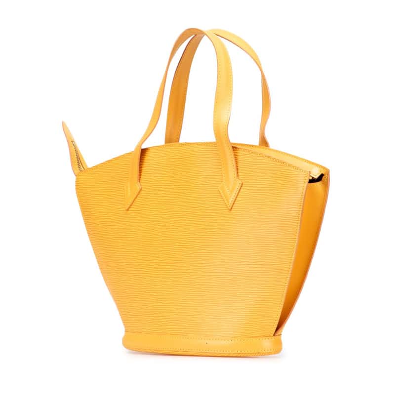 Louis Vuitton Epi Saint Jacques PM Short Strap Yellow Leather Good condition - Back View