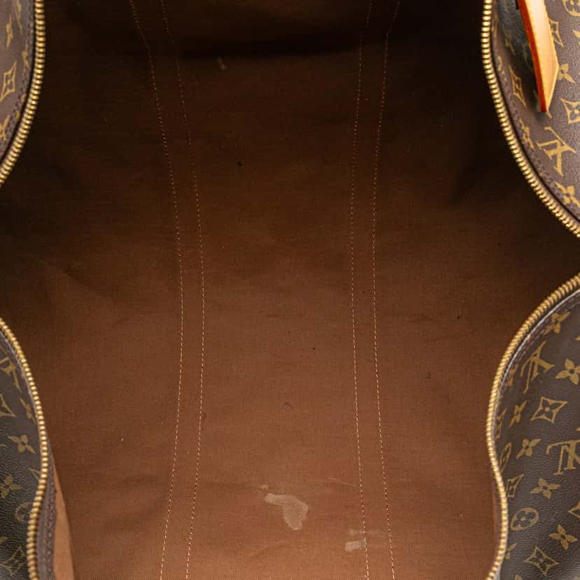 Louis Vuitton Monogram Keepall 60 Brown Canvas Good condition - Model View