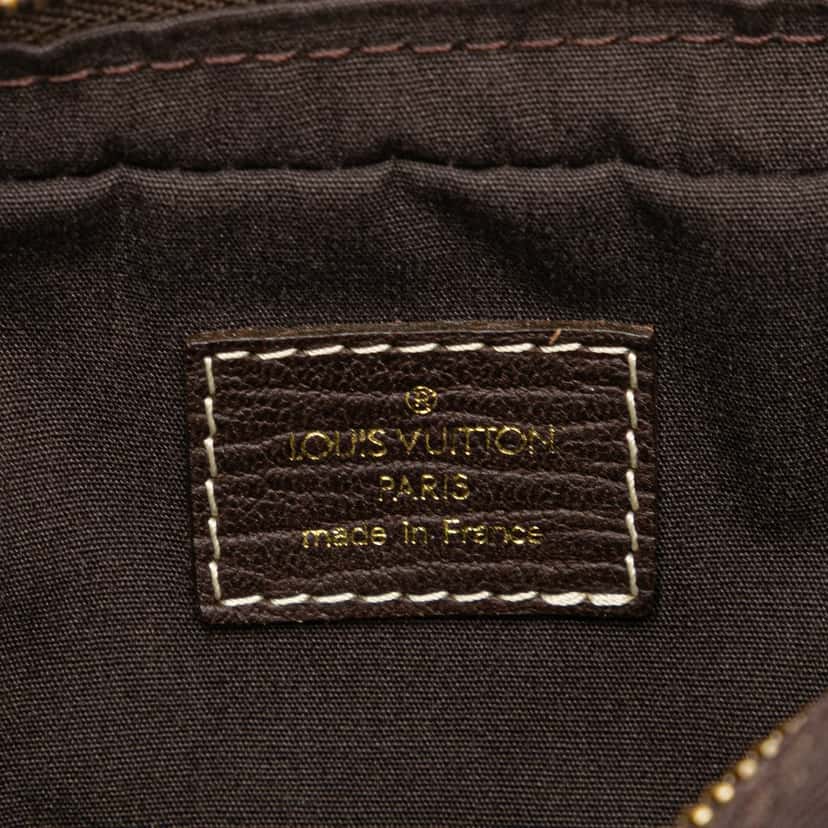 Louis Vuitton Monogram Mini Lin Danube Brown Canvas Good condition - Box View