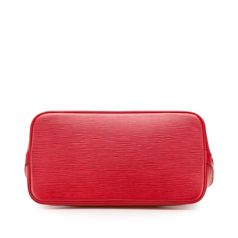 Louis Vuitton Epi Alma PM Red Leather Good condition - Inside View