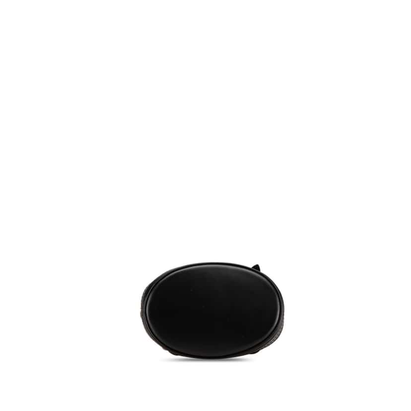 Louis Vuitton Monogram Mini Satin Bucket Black Satin Very good condition - Inside View