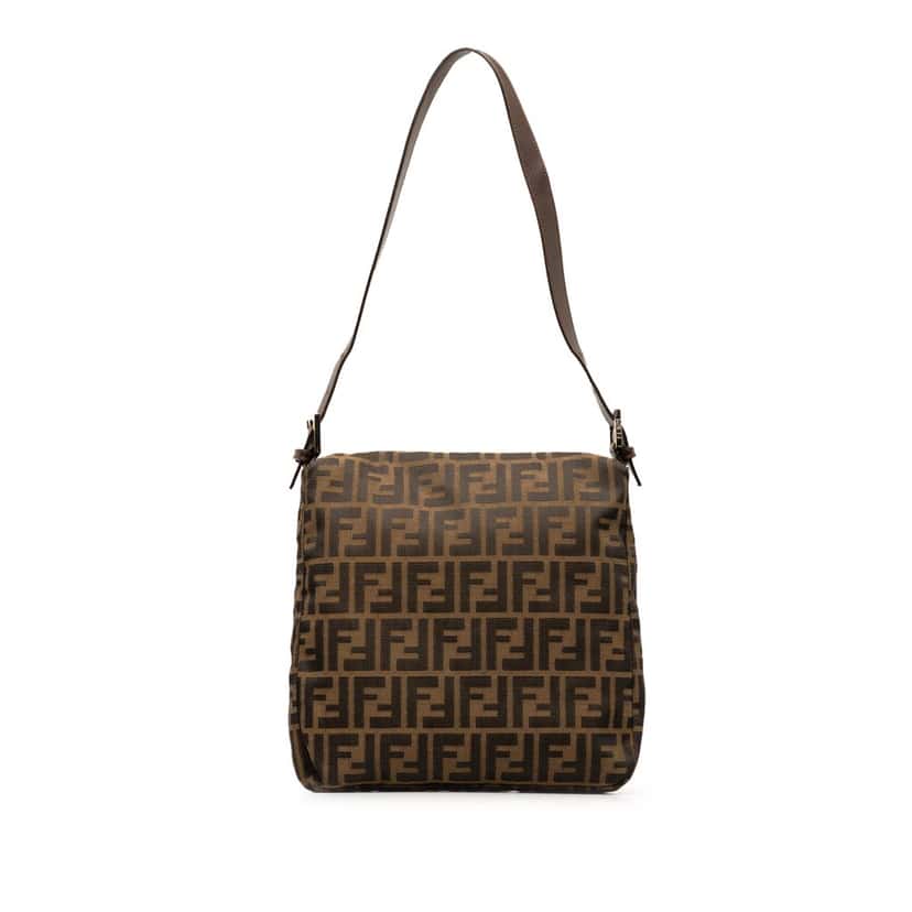 Fendi Zucca Canvas Mamma Forever Brown Canvas Good condition - Inside View