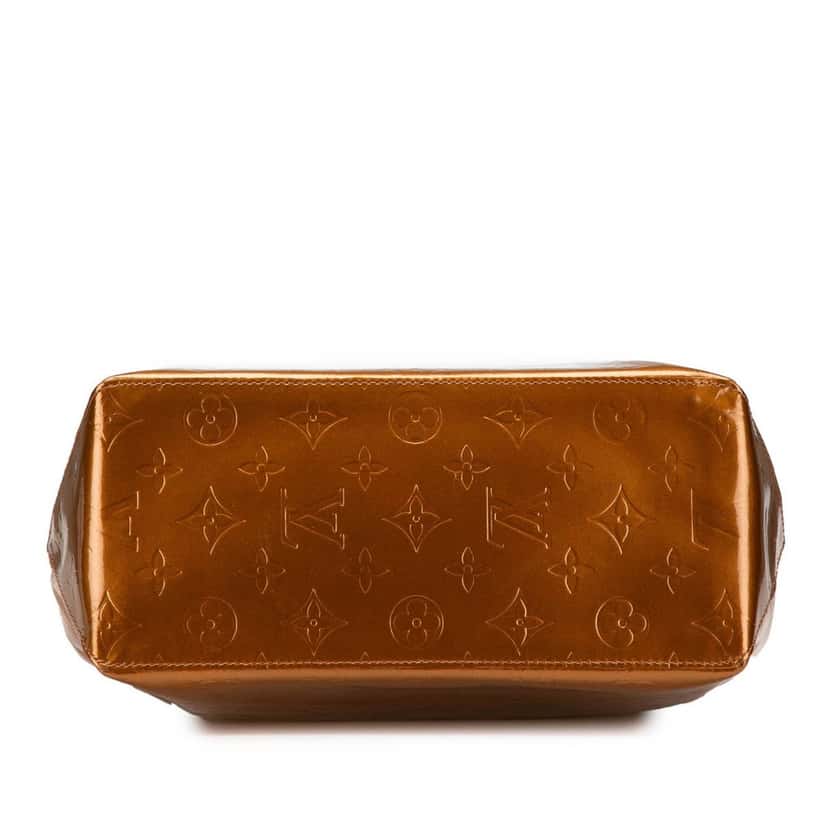 Louis Vuitton Monogram Vernis Reade MM Brown Leather Good condition - Inside View
