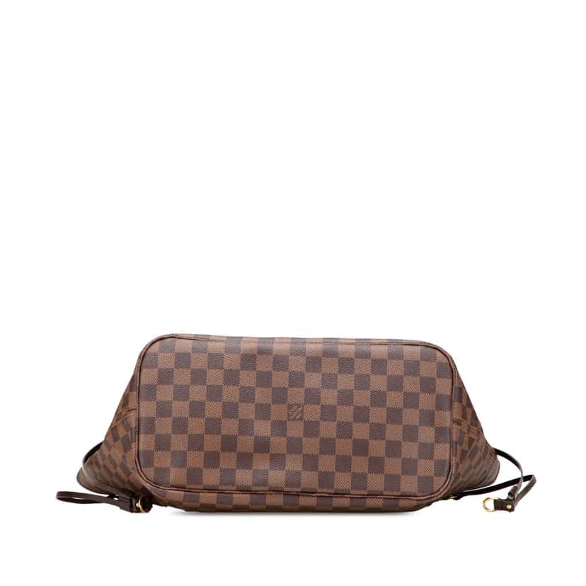 Louis Vuitton Damier Ebene Neverfull MM Brown Canvas Good condition - Inside View