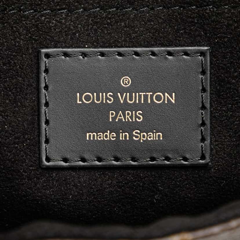 Louis Vuitton Monogram Epi Saint Michel Brown Canvas Good condition - Box View