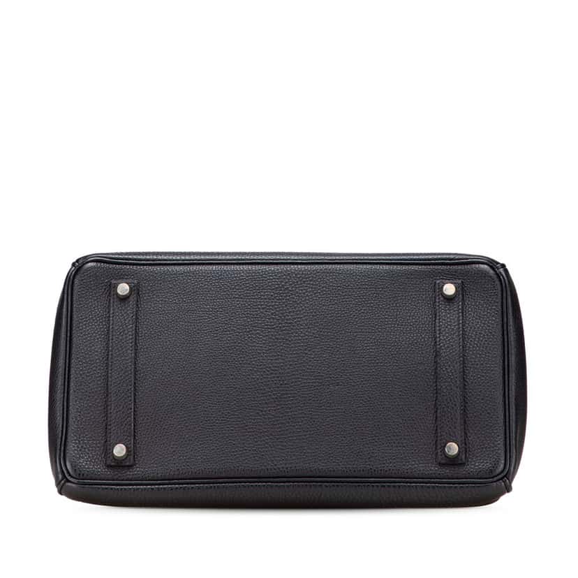 Hermès Togo Birkin Retourne 35 Black Leather Good condition - Inside View