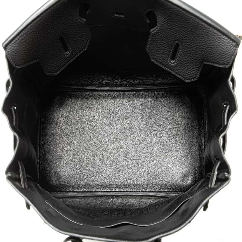 Hermès Togo Birkin Retourne 35 Black Leather Good condition - Model View