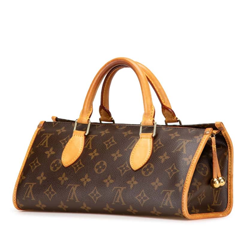 Louis Vuitton Monogram Popincourt Brown Canvas Fair condition - Back View