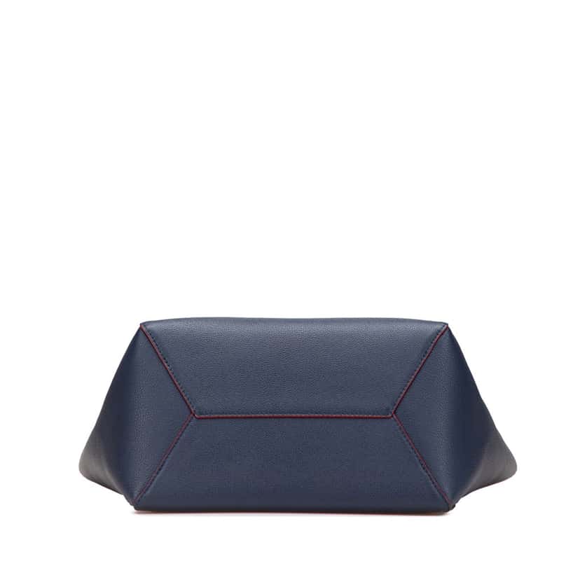 Louis Vuitton Braided Lockme Cabas Blue Leather Good condition - Inside View