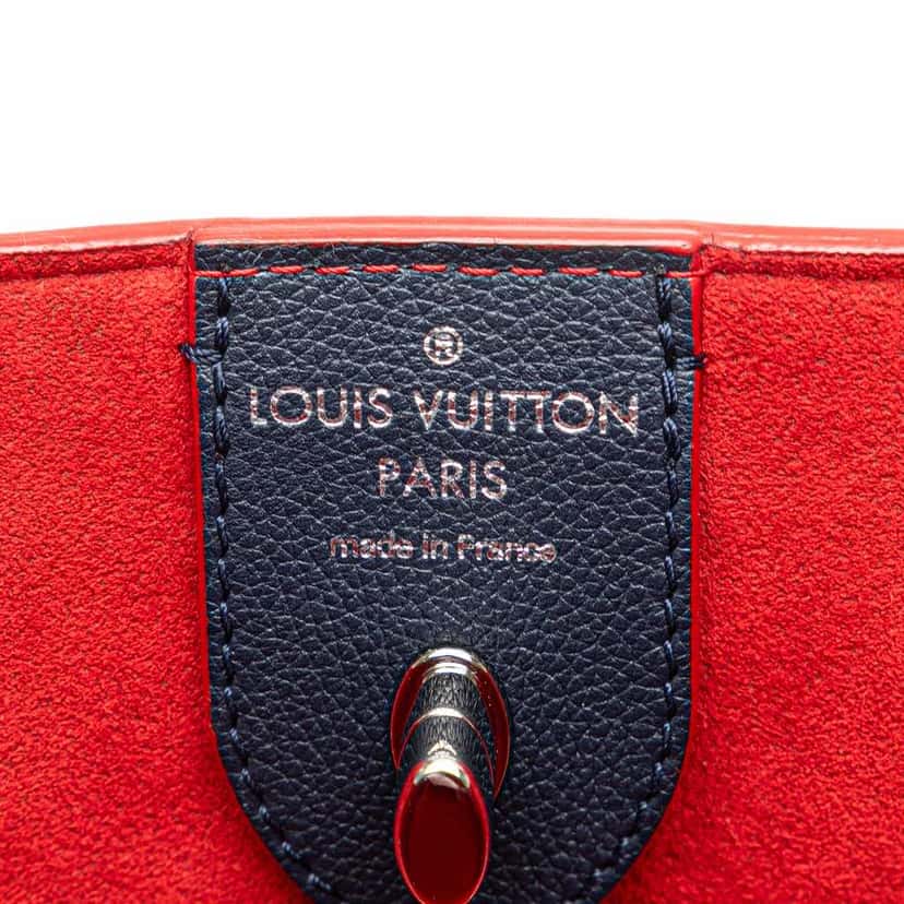 Louis Vuitton Braided Lockme Cabas Blue Leather Good condition - Box View