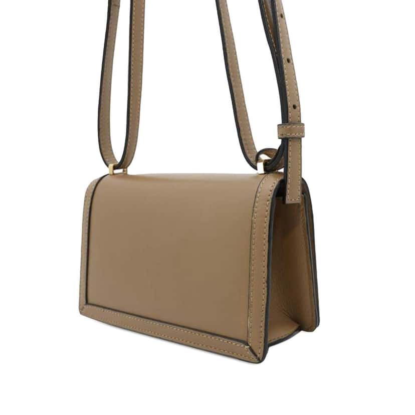 Loewe Small Leather Barcelona Crossbody Brown Leather Good condition - Back View