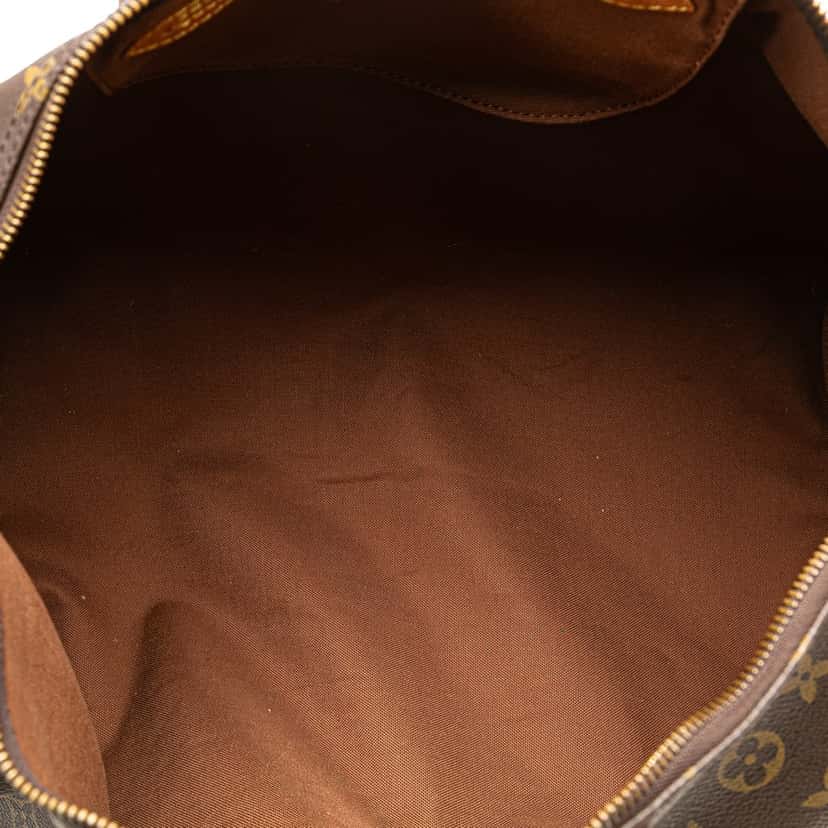 Louis Vuitton Monogram Speedy 40 Brown Canvas Fair condition - Model View