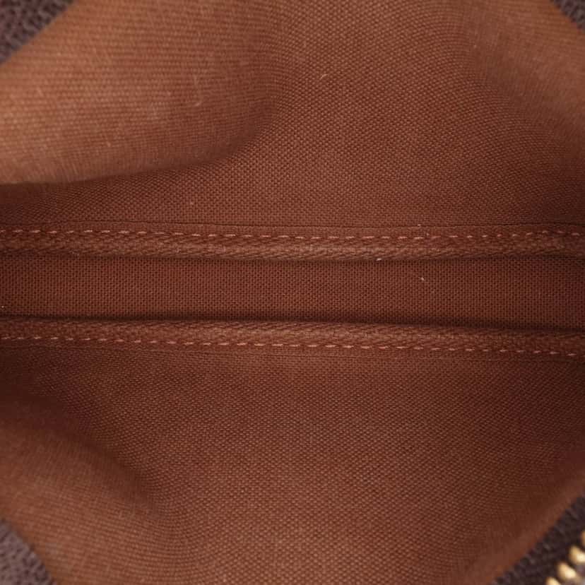 Louis Vuitton Monogram Mini Pochette Accessoires Brown Canvas Good condition - Model View