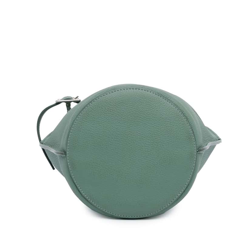 Celine Nano Big Bucket Bag Green Leather Good condition - Model View