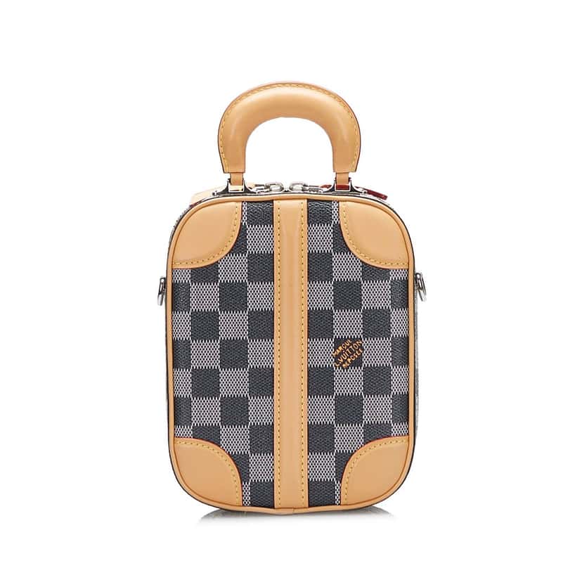 Louis Vuitton Damier Colors Valisette Verticale Grey Canvas Very good condition - Inside View