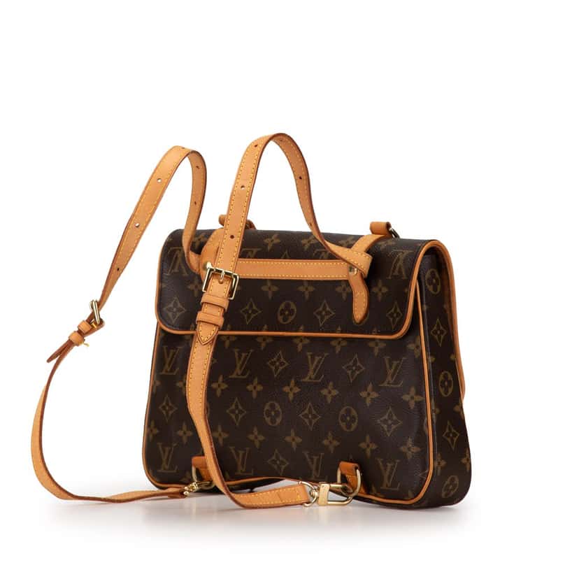 Louis Vuitton Monogram Marelle Sac a Dos Brown Canvas Good condition - Back View