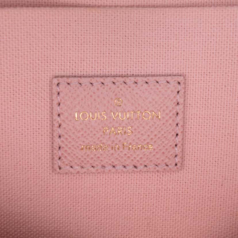 Louis Vuitton Damier Azur Pochette Felicie White Canvas Good condition - Box View