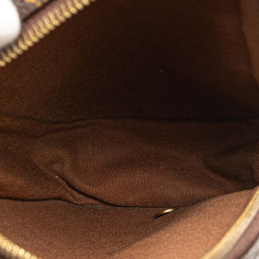 Louis Vuitton Monogram Pochette Gange Brown Canvas Good condition - Model View