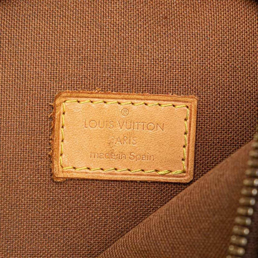 Louis Vuitton Monogram Pochette Gange Brown Canvas Good condition - Box View