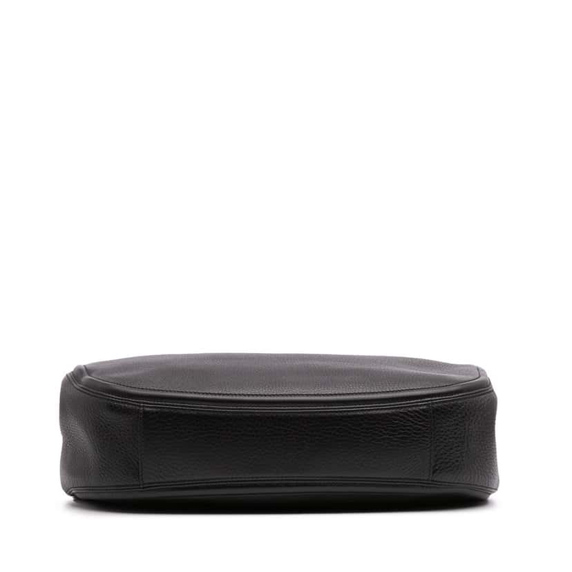 Valentino Leather Vlogo Gate Shoulder Bag Black Leather Good condition - Inside View