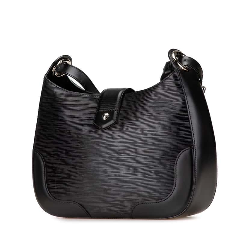 Louis Vuitton Epi Musette Bagatelle Black Leather Fair condition - Back View