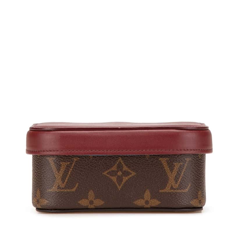 Louis Vuitton Monogram Boite Camille Box MM Brown Canvas Good condition - Front View
