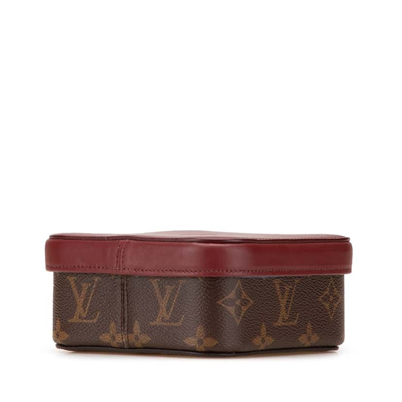 Louis Vuitton Monogram Boite Camille Box MM Brown Canvas Good condition - Back View