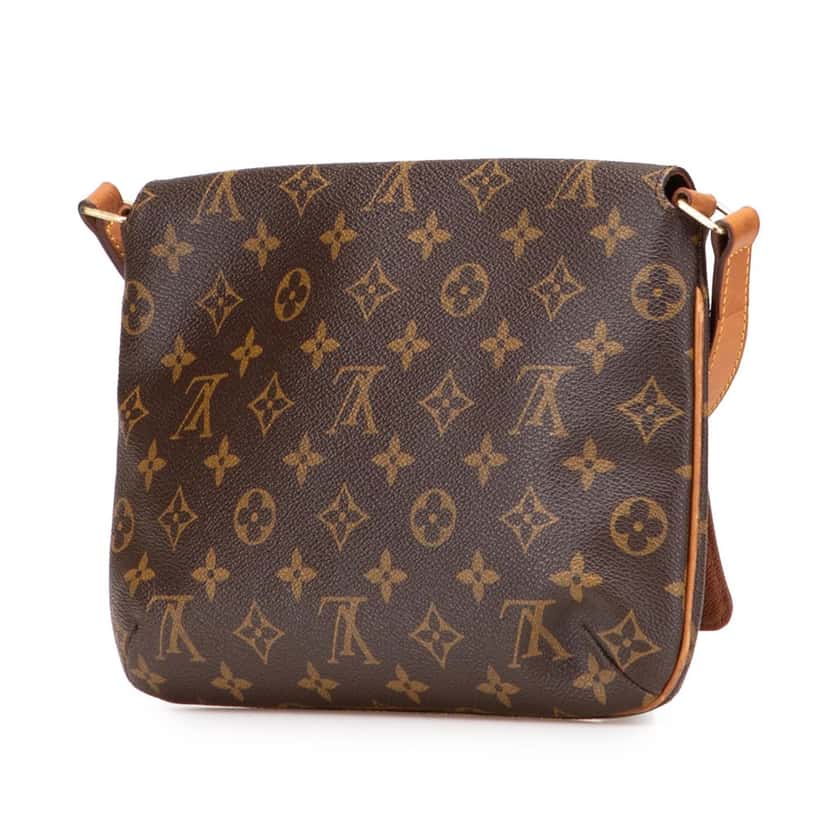 Louis Vuitton Monogram Musette Tango Short Strap Brown Canvas Good condition - Back View