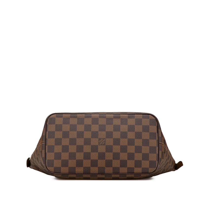 Louis Vuitton Damier Ebene Saleya PM Brown Canvas Fair condition - Inside View
