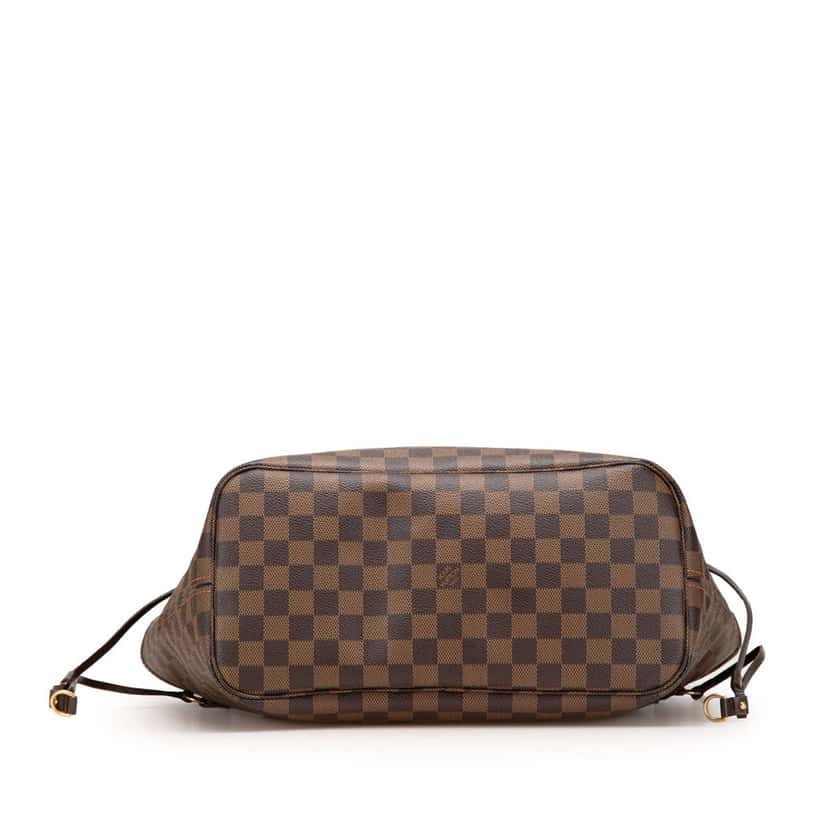 Louis Vuitton Damier Ebene Neverfull MM Brown Canvas Good condition - Inside View