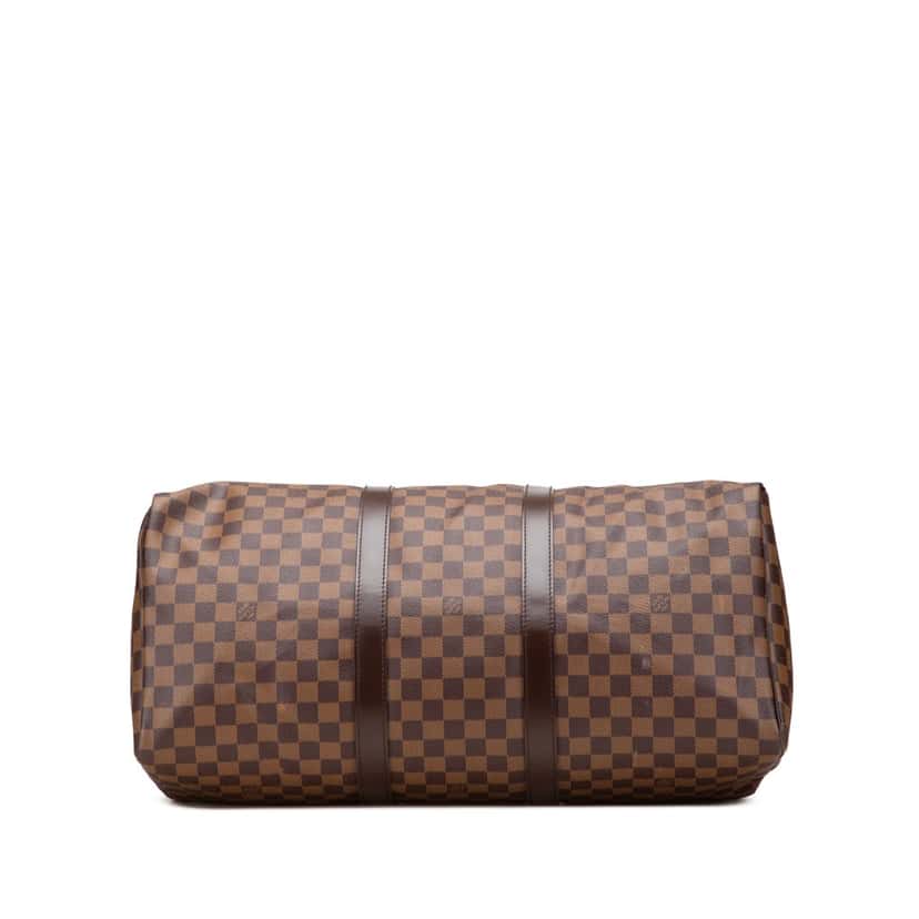 Louis Vuitton Damier Ebene Keepall 50 Brown Canvas Good condition - Inside View