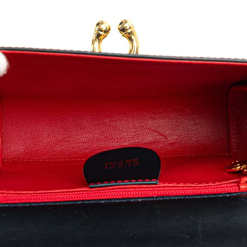 Gucci Leather Horsebit Crossbody Black Leather Good condition - Model View
