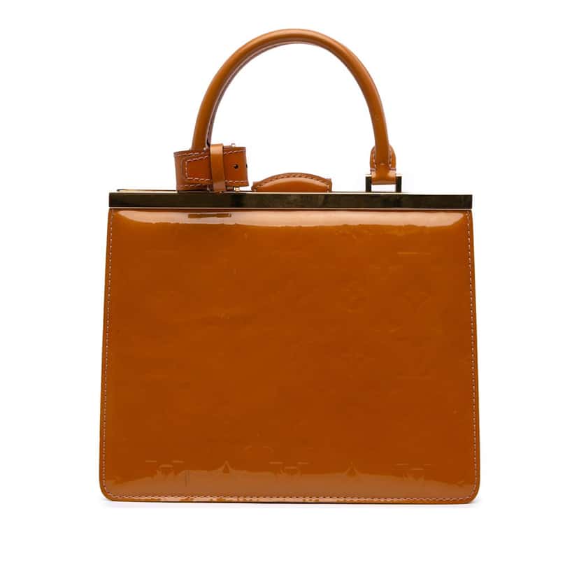 Louis Vuitton Monogram Vernis Deesse PM Brown Leather Good condition - Front View