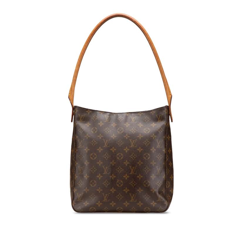Louis Vuitton Monogram Looping GM Brown Canvas Good condition - Front View