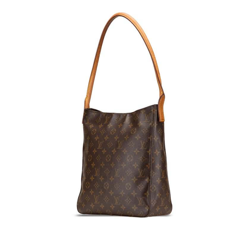 Louis Vuitton Monogram Looping GM Brown Canvas Good condition - Back View