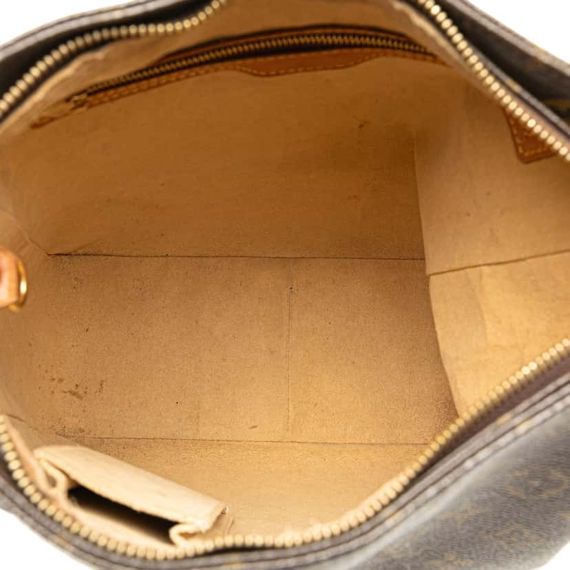 Louis Vuitton Monogram Looping GM Brown Canvas Good condition - Model View