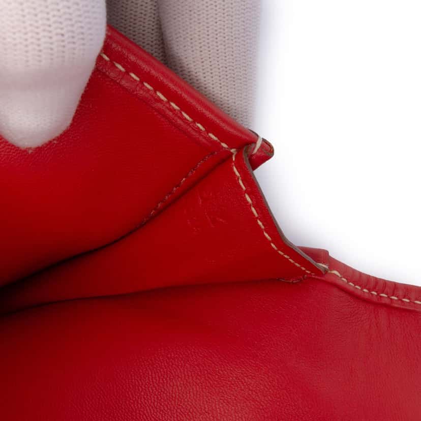 Hermès Swift Jige Elan 29 Red Leather Good condition - Box View