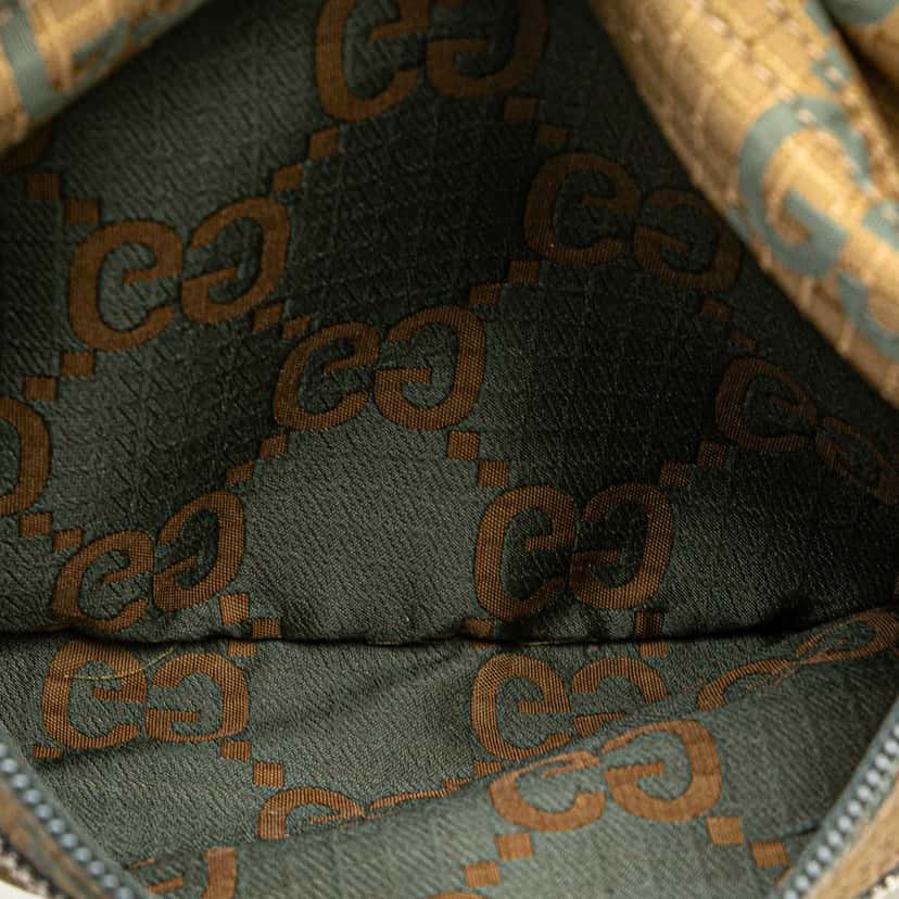 Gucci GG Ripstop Nylon Belt Bag Brown Good condition - Box View