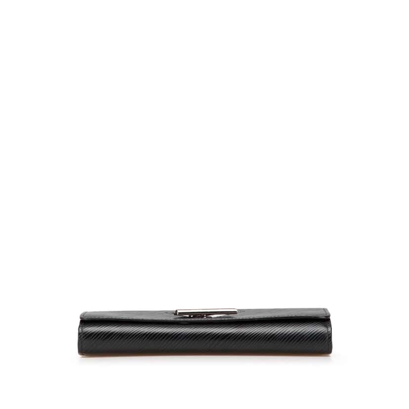Louis Vuitton Epi Twist Wallet Black Leather Good condition - Inside View