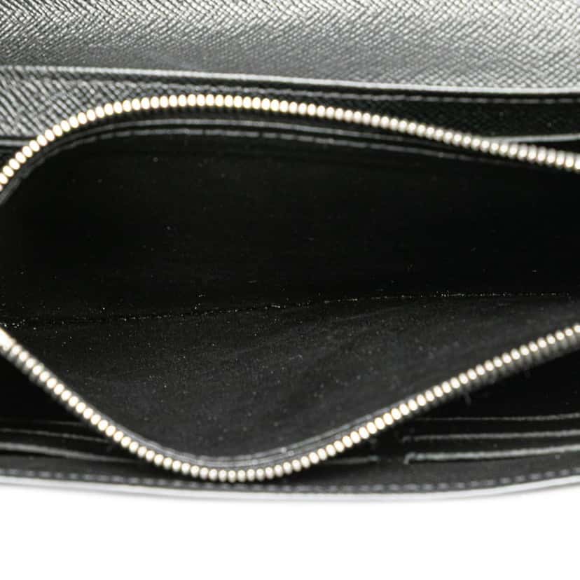 Louis Vuitton Epi Twist Wallet Black Leather Good condition - Box View