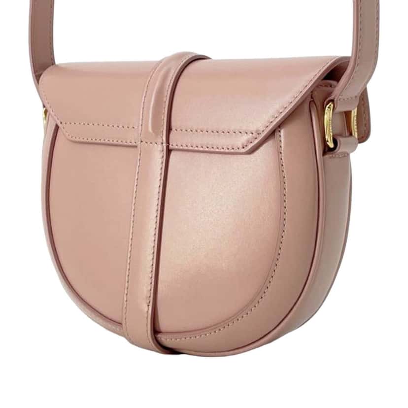 Celine Small Calfskin Besace 16 Crossbody Pink Leather Good condition - Back View