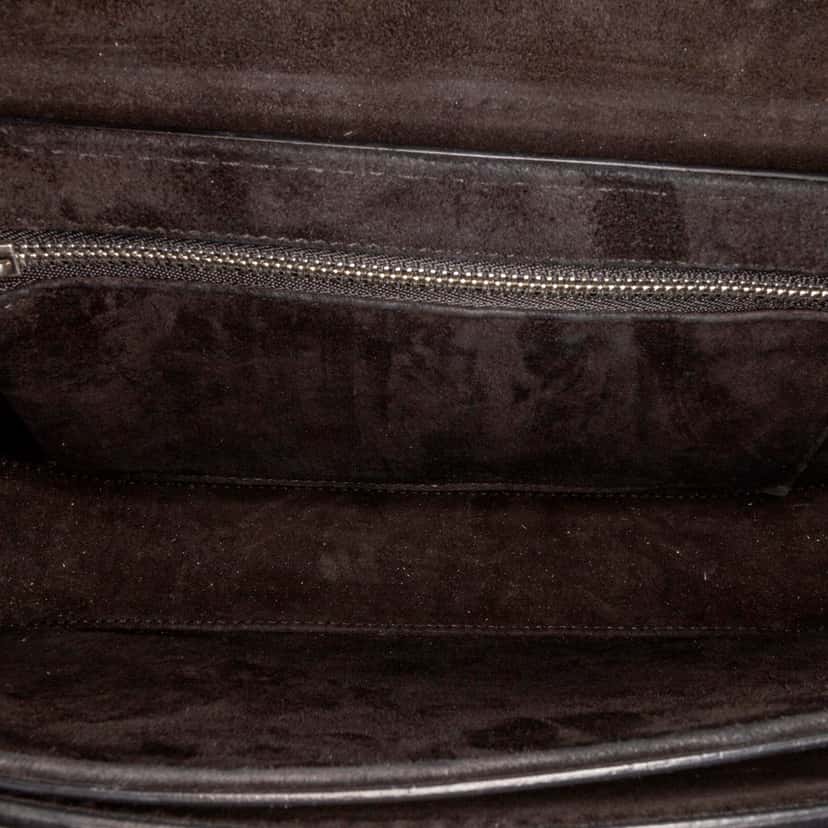 Dior Medium Embroidered Dio(r)evolution Flap Black Leather Good condition - Box View