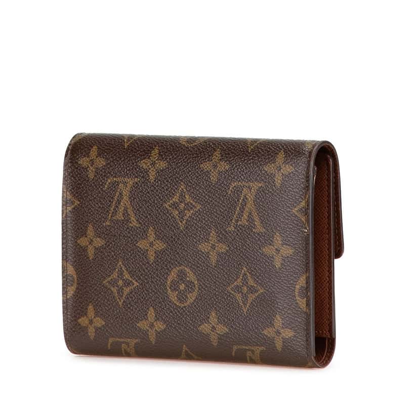 Louis Vuitton Monogram Alexandra Small Wallet Brown Canvas Good condition - Back View