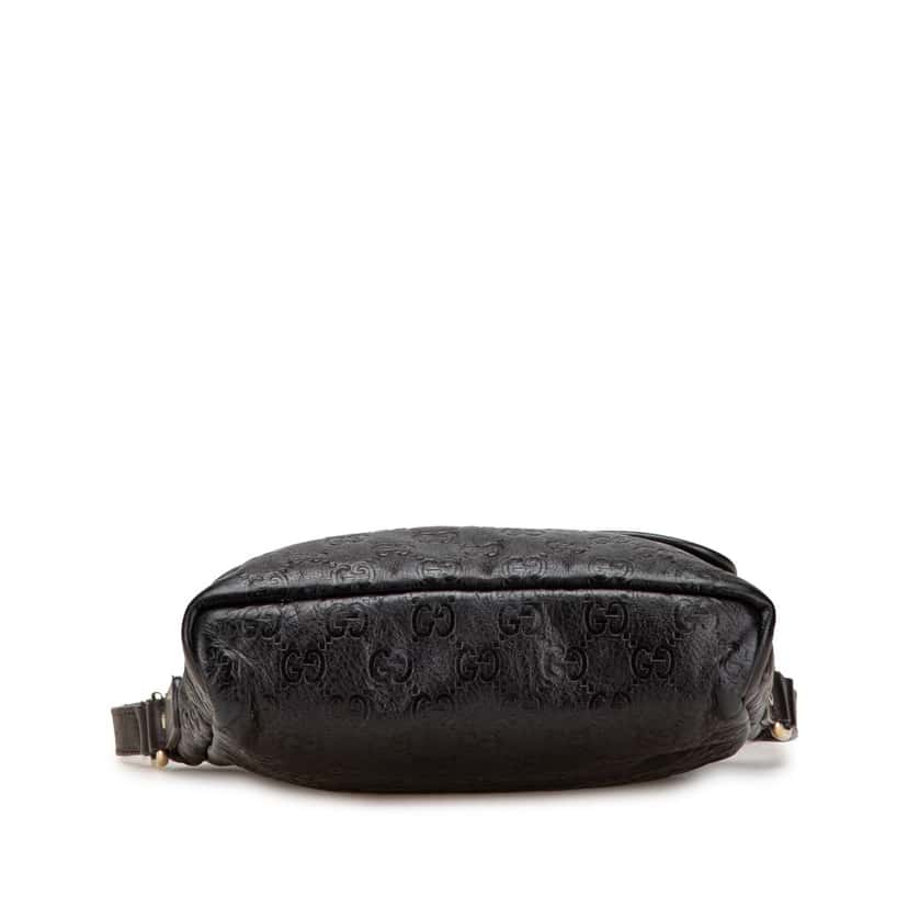 Gucci Guccissima Crossbody Brown Leather Good condition - Inside View