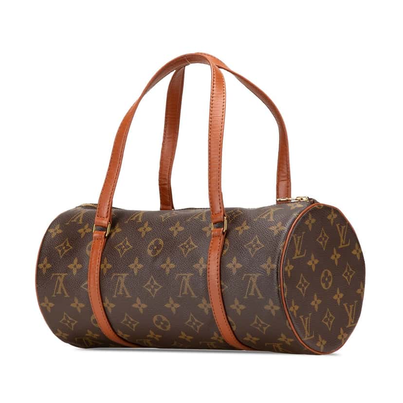 Louis Vuitton Monogram Papillon 30 Brown Canvas Good condition - Back View
