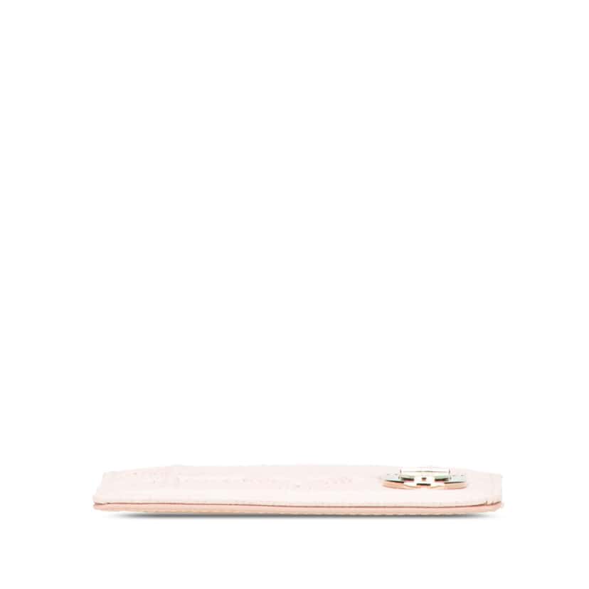Dior Grained Calfskin Diorama Card Holder Pink Leather Very good condition - Inside View