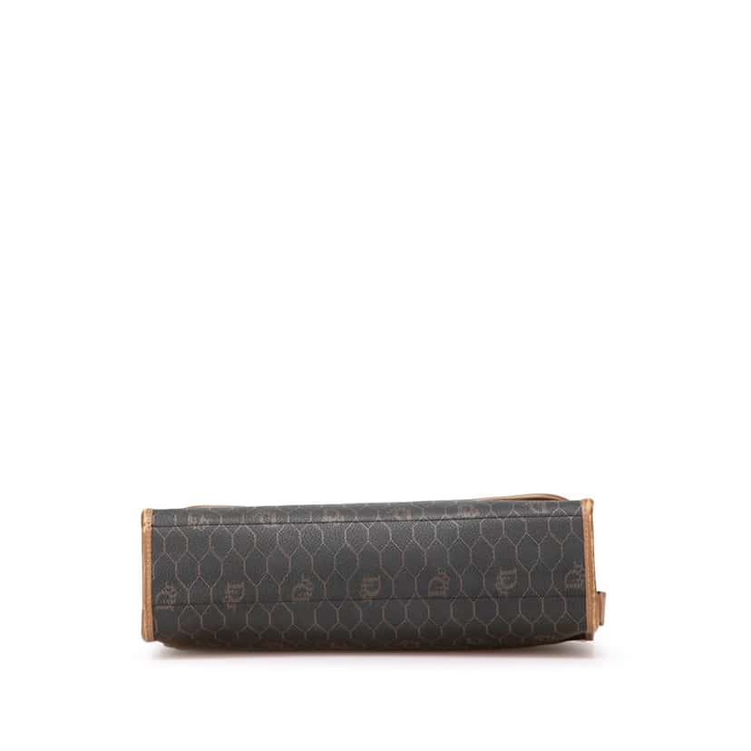 Dior Honeycomb Coated Canvas Crossbody Black Canvas Good condition - Inside View