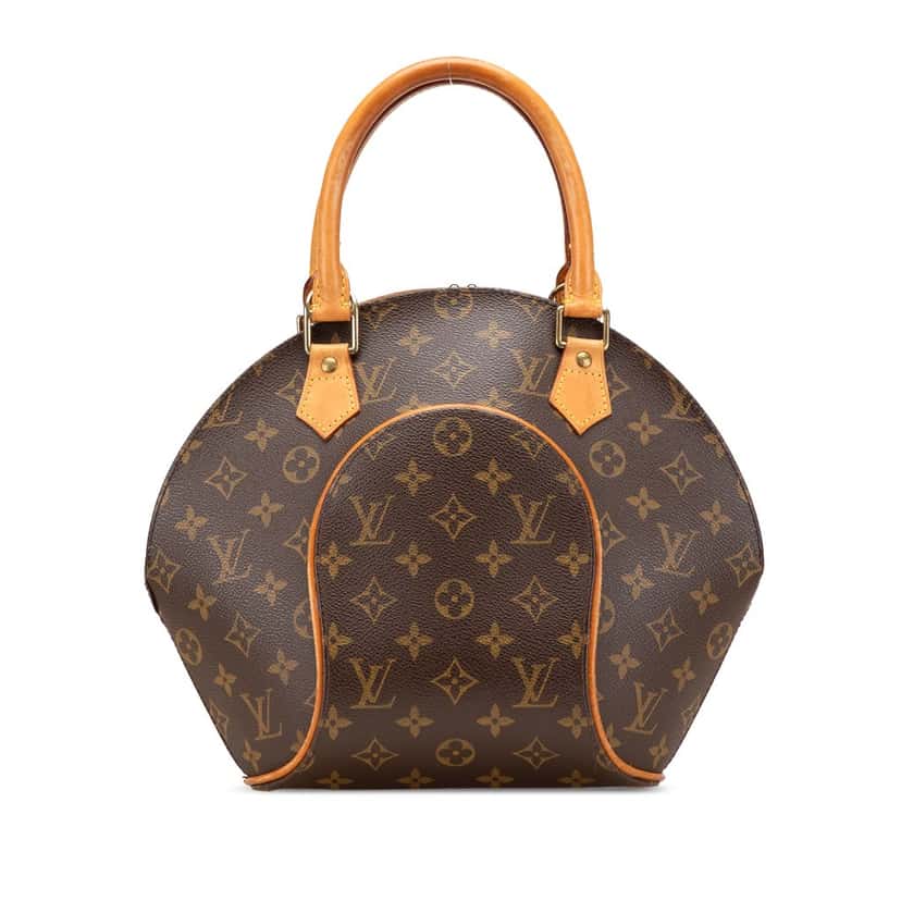 Louis Vuitton Monogram Ellipse PM Brown Canvas Fair condition - Front View